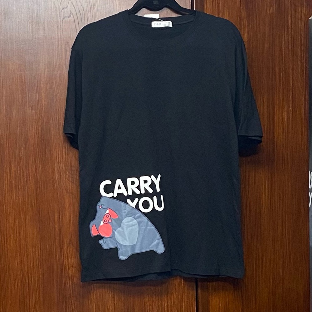 Black Carry You t-shirt size XL